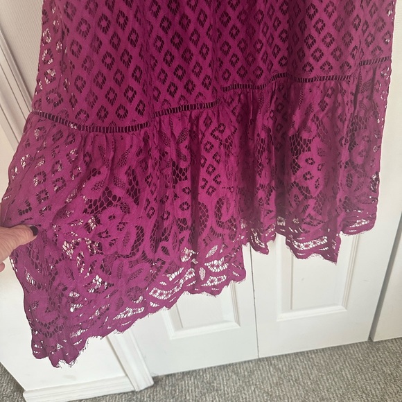 💗 Jessake stunning pink lace overlay dress - Picture 4 of 7